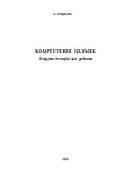 Kompýuterde işlemek